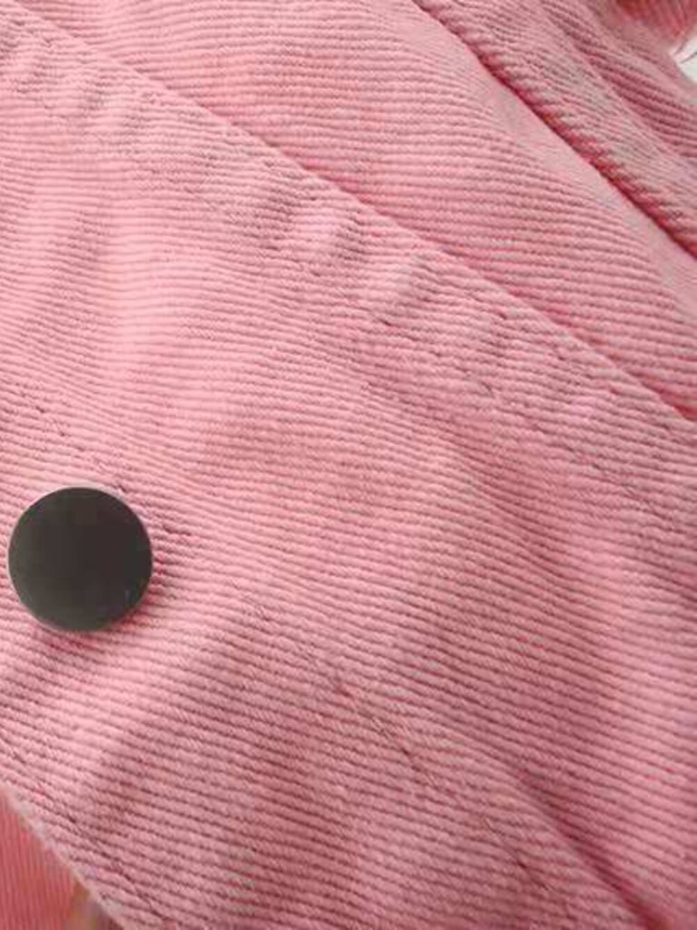 Pink Cropped Denim Jacket - Picture 7 of 8
